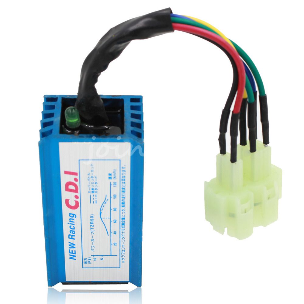 2020 Blue Square Plug 6 Pin Racing Cdi Box For 150cc 200cc
