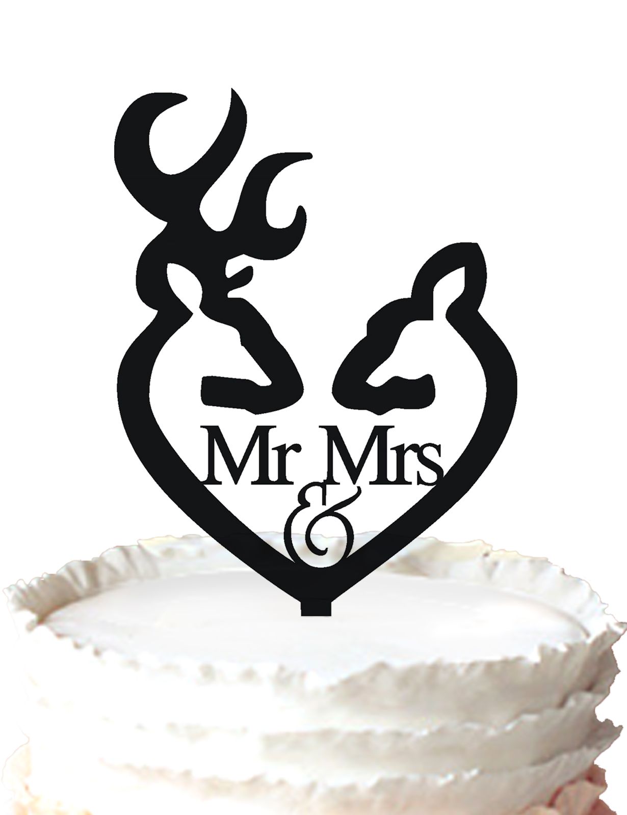 Acheter Pas Cher Chasseur Theme De Mariage De Gateau Topper Tete De Cerf Monsieur Mme Silhouette De Mariage Gateau De Topper 37 Couleur Pour Option Livraison Gratuite Du 16 76 Fr Dhgate