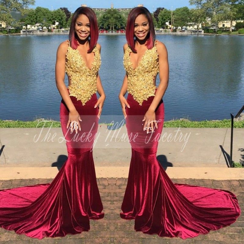 maroon and silver prom dresses