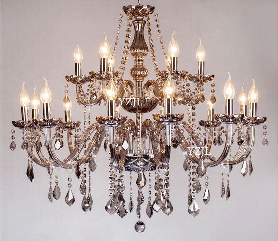 Bulk Smoke Grey Luxury Livingroom Bedroom Diningroom Upscale Lamps Chandelier Crystal From Luohuisi 488 84 Dhgate Com Bulk Smoke Grey Luxury Livingroom, Luxury Smoke Gray Crystal Chandelier