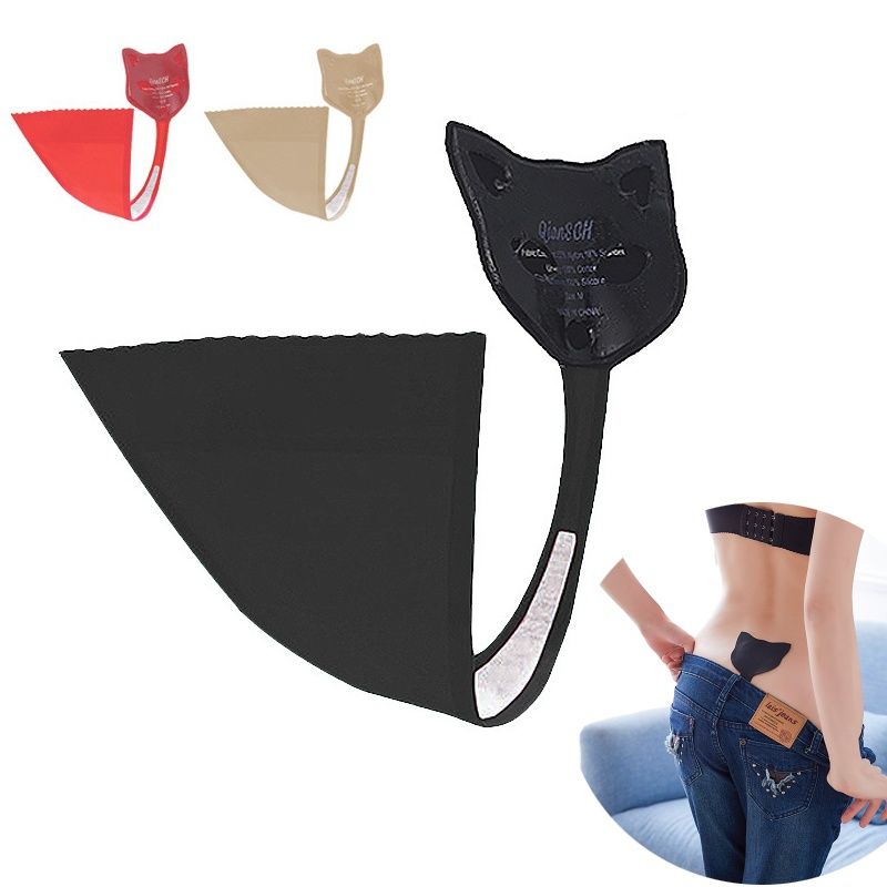 2019 Sexy Invisible Lingerie C String Thong Womens Panties Underwear Women Knicker Cat Head