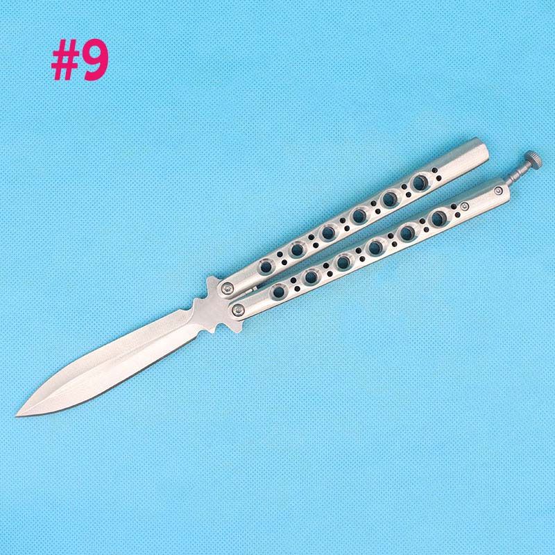 Classic Butterfly Knives Bailisong Butterfly Knife 440C Satin Blade EDC