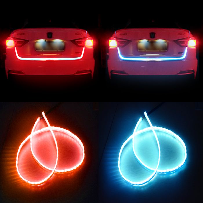 2019 2017 Newest Led Car Styling Car Truck Tailgate Led Light Bar Luggage Compartment Lamp For Decoration Atmosphere Interior Exterior From
