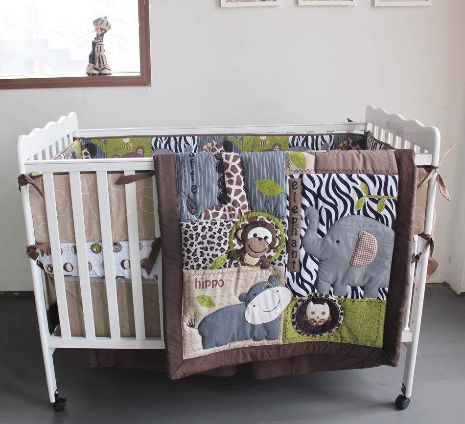 owl cot bedding