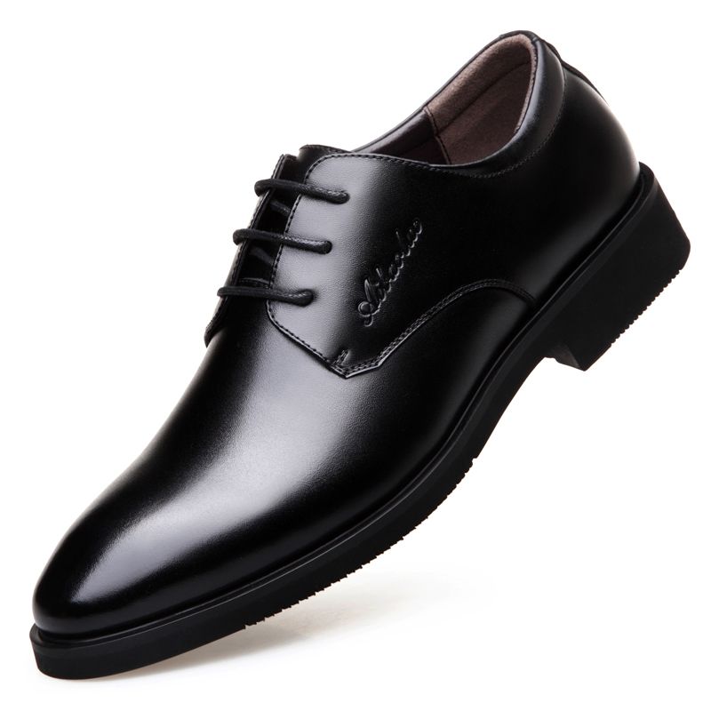 New 2017 Business Dress Men Formal Shoes Wedding Pointed Toe Fashion Genuine Leather Shoes Flats Oxford Shoes For Men Navy Shoes Driving Shoes From Fashionshoestore 168 60 88 Dhgate Com