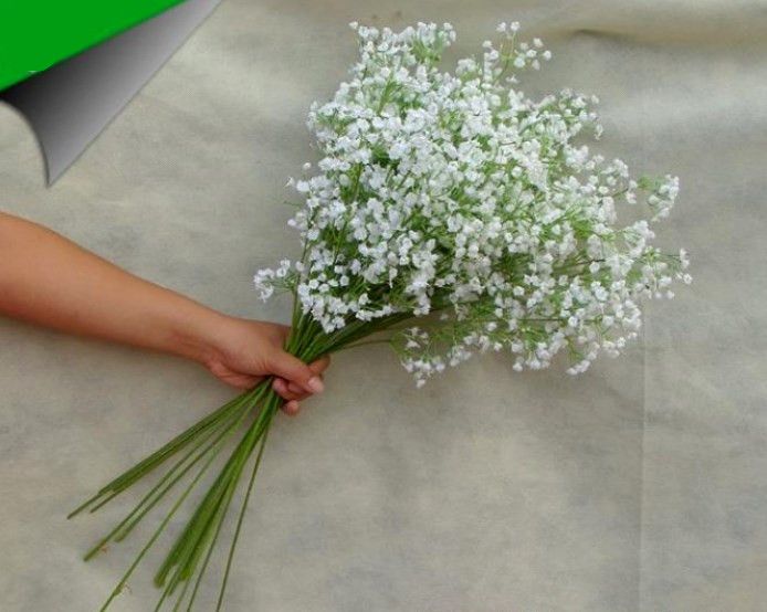 Acheter Pas Cher Gypsophila Babys Respiratoire Artificielle Faux Plastique Fleurs Plante Soupir De Bebe La Gissofila Maison Decoration De Mariage Dhl Jh001 Du 0 Fr Dhgate