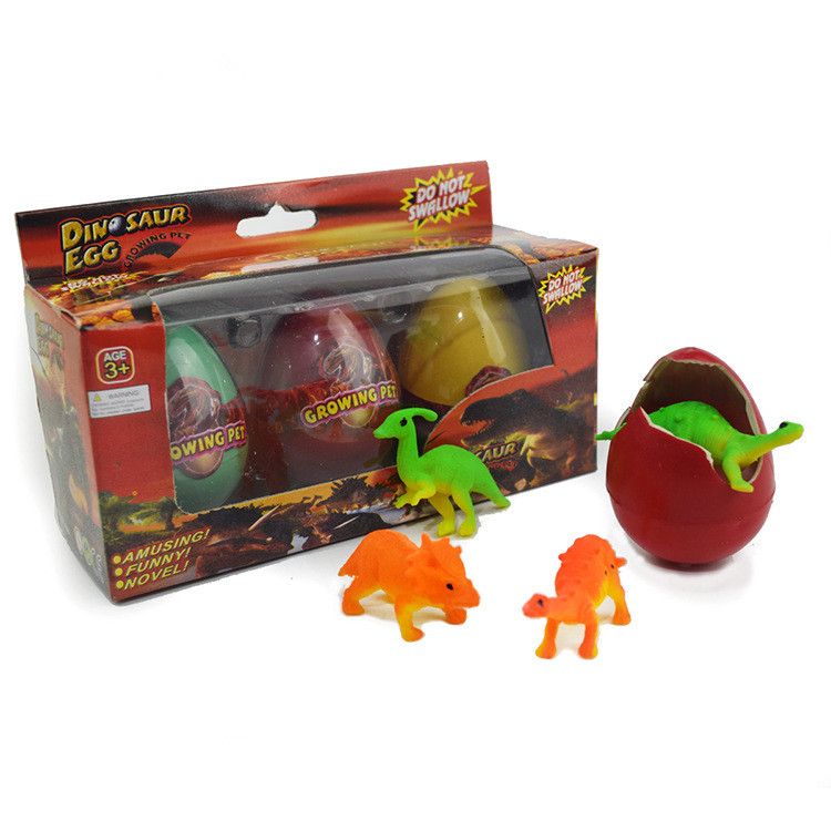 Big Size Dinosaur Eggs 5x7cm Growing Toys Water Hatching Animals