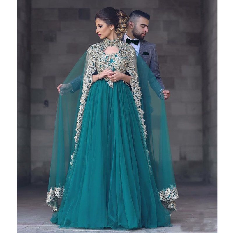 teal occasion dress