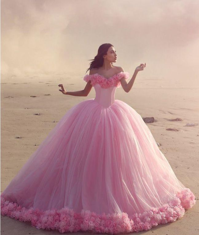 vestido debutante rosa bebe