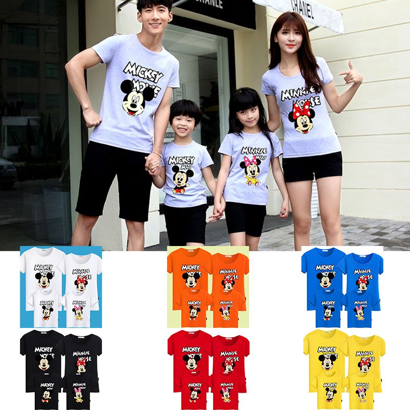 Mickey Mouse Mini Familiy Matching T 