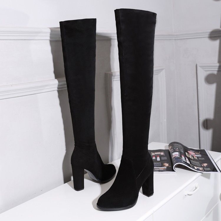black long boots for girls
