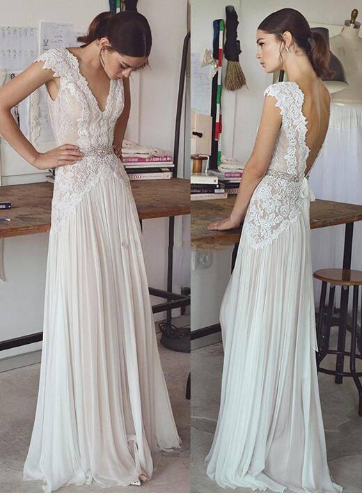 vintage beaded wedding dress
