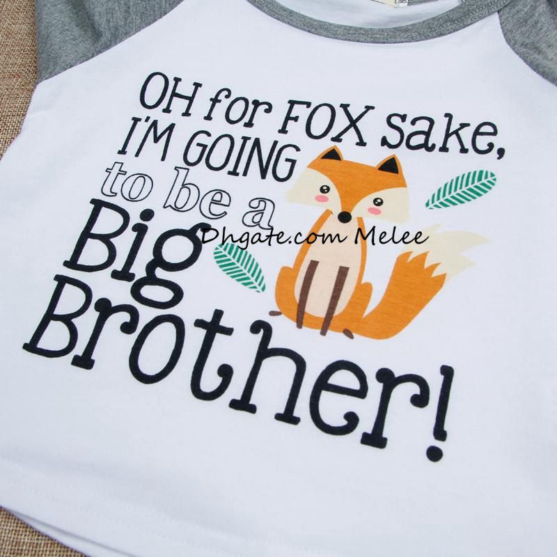 Baby Girls Childrens Oh for Fox Sake Printed Long Sleeve 100/% Cotton Infants Tops