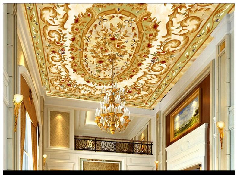 3d Photo Wallpaper Custom Ceiling Murals Wallpaper Hd Condole Top