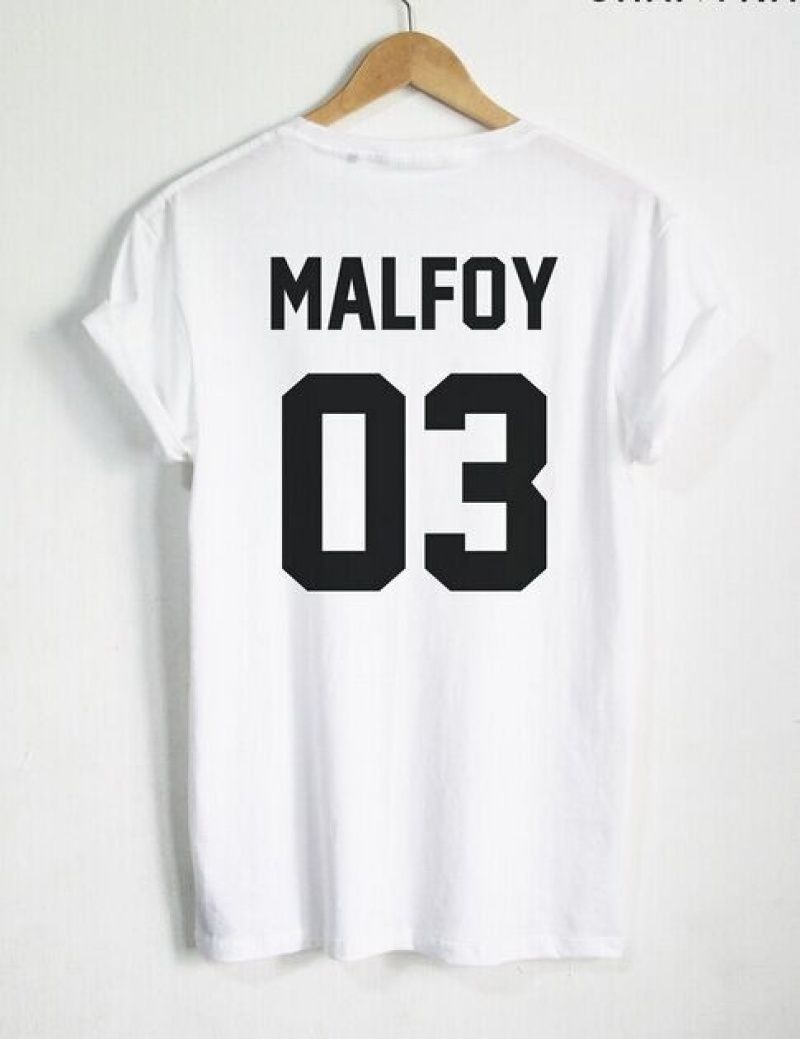 HARRY POTTER DONNA Draco Malfoy Seeker Boyfriend T-Shirt Fit EUR 20,73 -  PicClick IT
