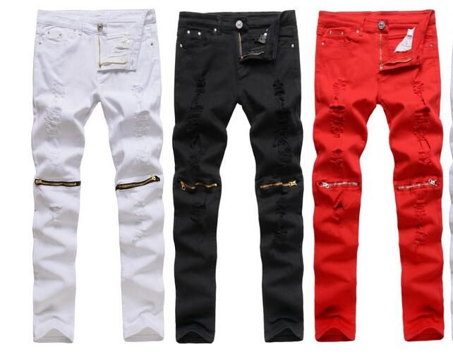 designer jeans with holes