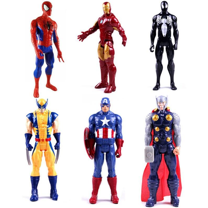 Superhero X-Men Wolverine PVC Action Figure Collection 12/" Toy Birthday Gift
