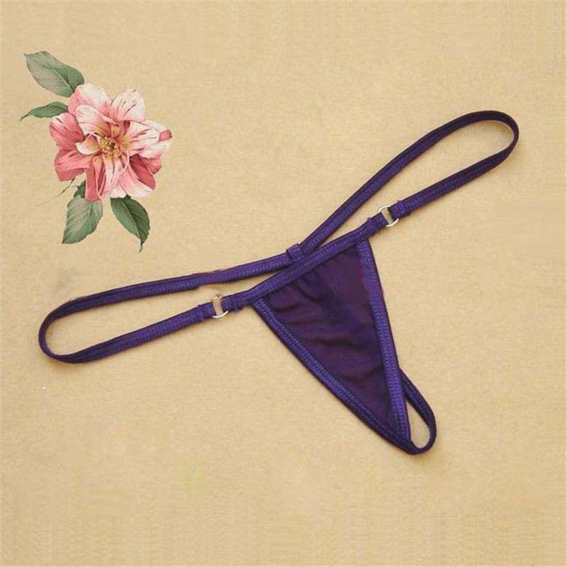 Wholesale Womens G Strings At 7 6 Get New Hot Sexy Women Y Back Strings Low Waist Mini Micro Bikini Swimwear G Strings V Thongs Tangas T Back Panties Underwear Erotic Lingerie From