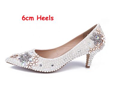bridal shoes 2 inch heel