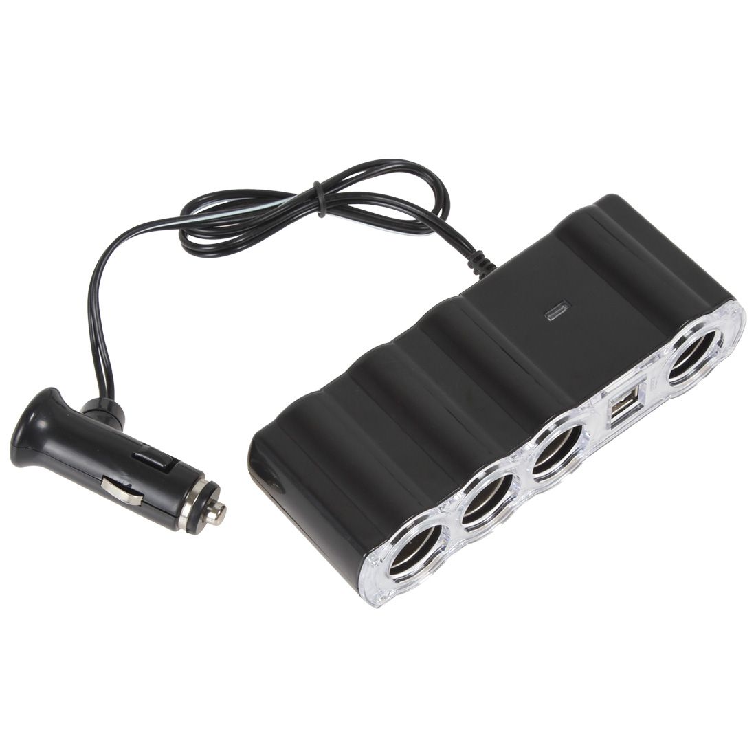 2020 Car Charger 4 Way Multi Socket Vehicle Cigarette Lighter