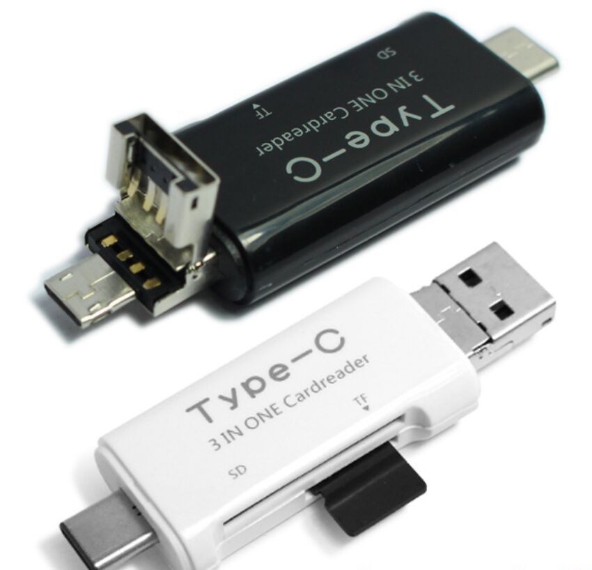 Satin Al 3 In 1 Otg Tip C Usb 3 0 Kart Okuyucu Coklu Hafiza Kart Okuyucu Smartphone Pc Tak Ve Calistir Icin 2 Yuvasi Tf Sd Bir Micro Combo Tl18 69 Dhgate Comda