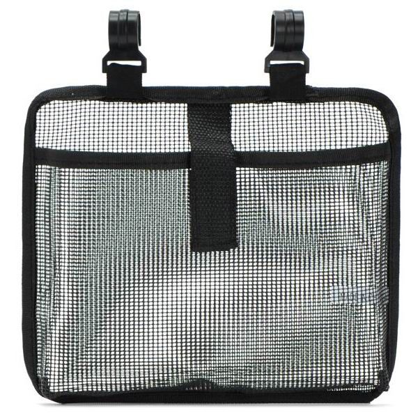 Unisex Travel Breathable Nylon Mesh Toiletry Wash Bag Portable Disassemble Hanging With Hook