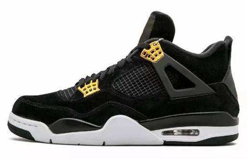 black and gold 4s