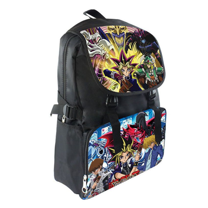 Compra Anime De Moda Yu Gi Oh! Mochila De Nylon Yugi Muto Impermeable Bolsa  De Viaje De La Escuela Barato | Entrega Rápida Y Calidad | Es.Dhgate