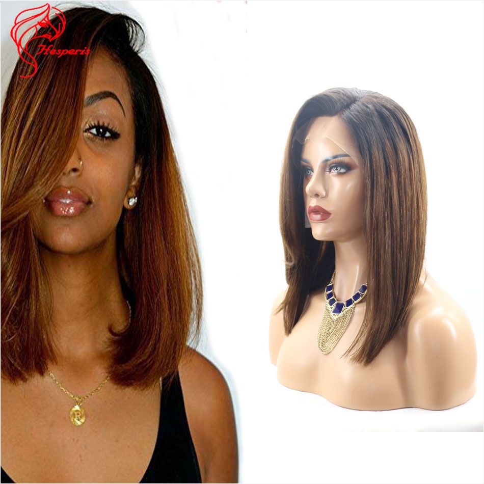 two color lace front wigs