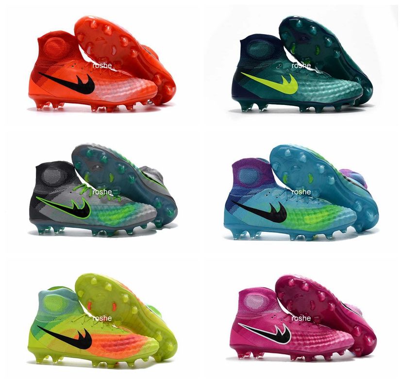 Compra 2017 Magista Obra II 2 FG Calza Las Zapatillas De Los Zapatos Del  Fútbol Con Las Altas Zapatillas De Deporte Del Balompié Del Muchacho De Las  Mujeres De La Tapa Del