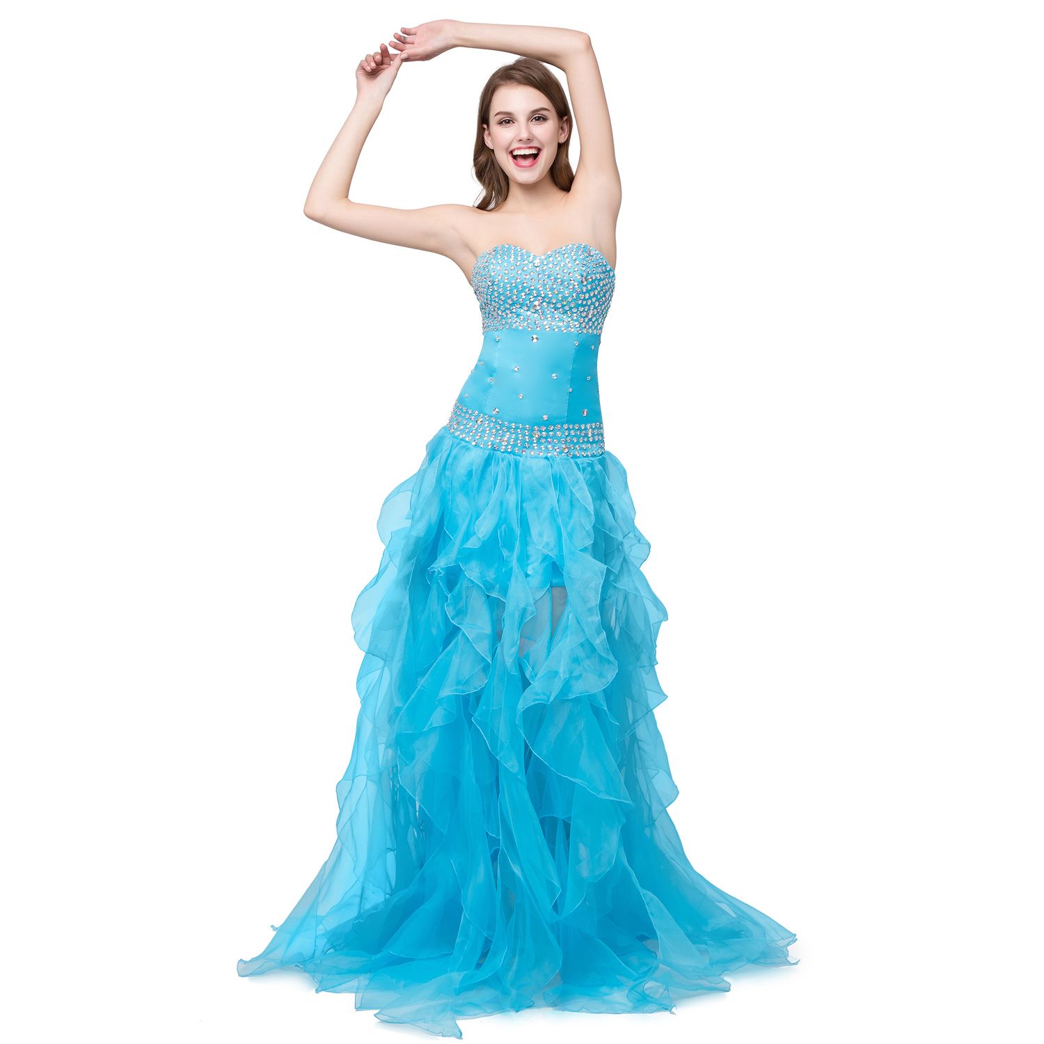 high low prom dresses under 100