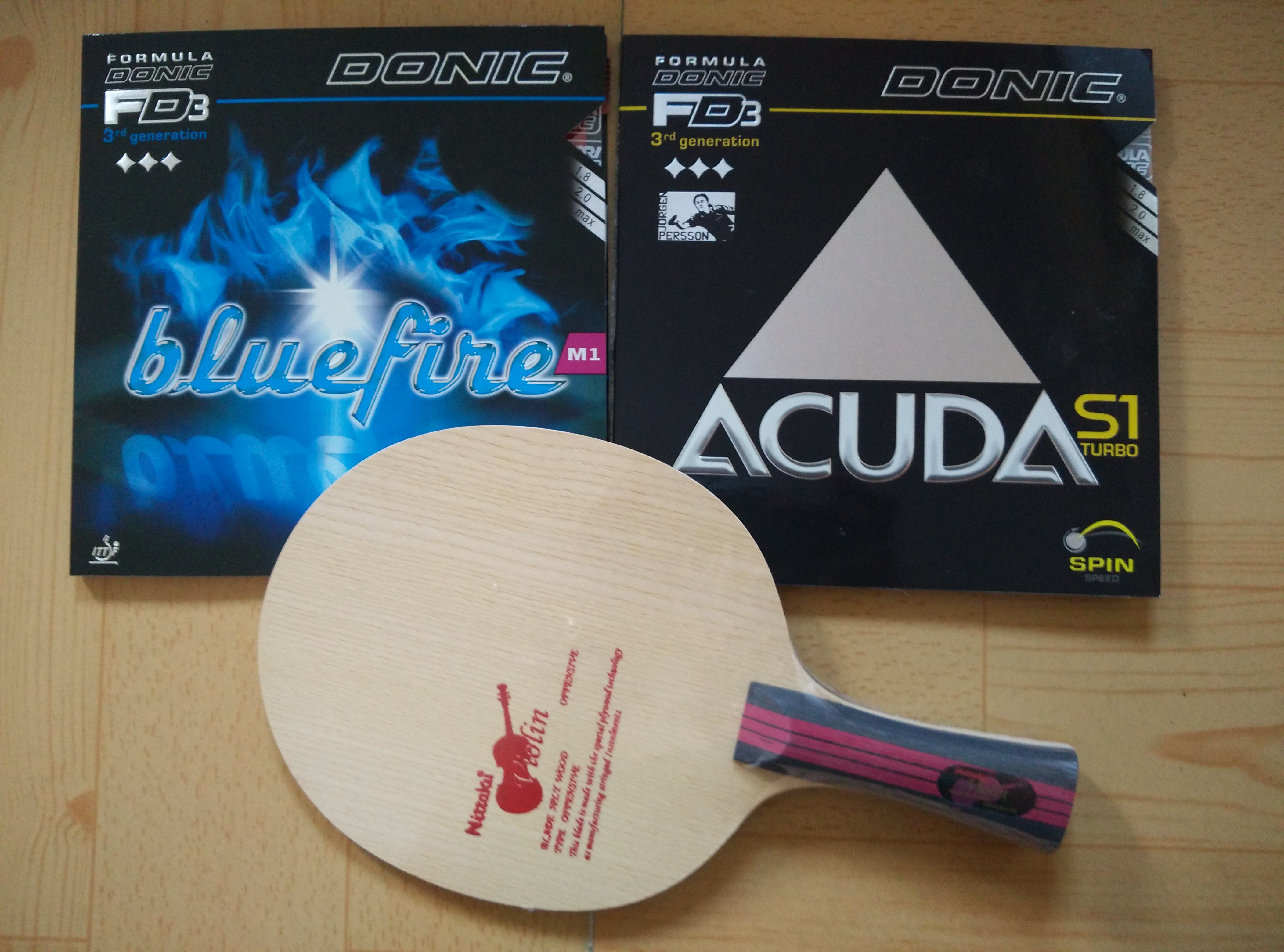 Discount NITTAKU Violin Table Tennis Base Ping Pong Paddle/Blade