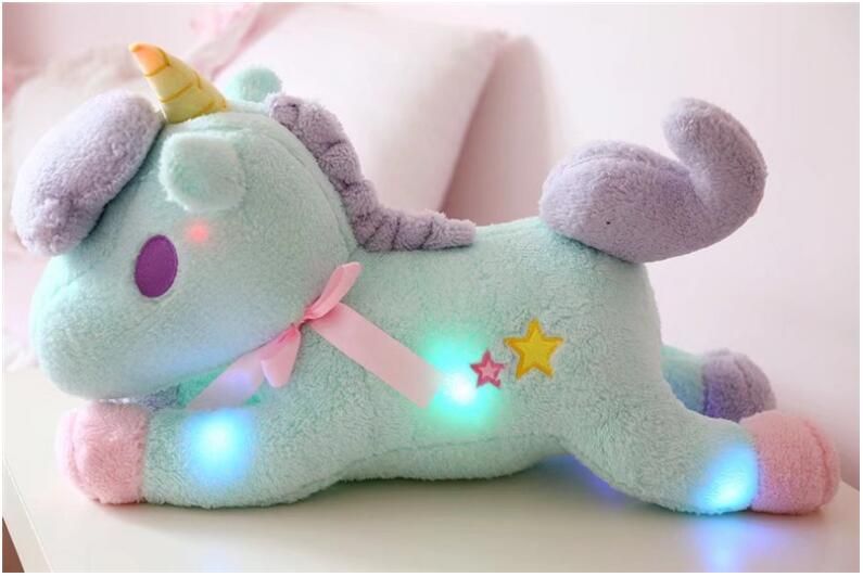 Regali Di Natale Giocattoli.Acquista Unicorno Giocattoli Di Peluche A Led Giocattolo Bambola Unicorno Novita Regali Di Natale Bambola Di Halloween Giocattoli 55 20 20cm Jht 002 A 27 88 Dal Sophie0106 Dhgate Com