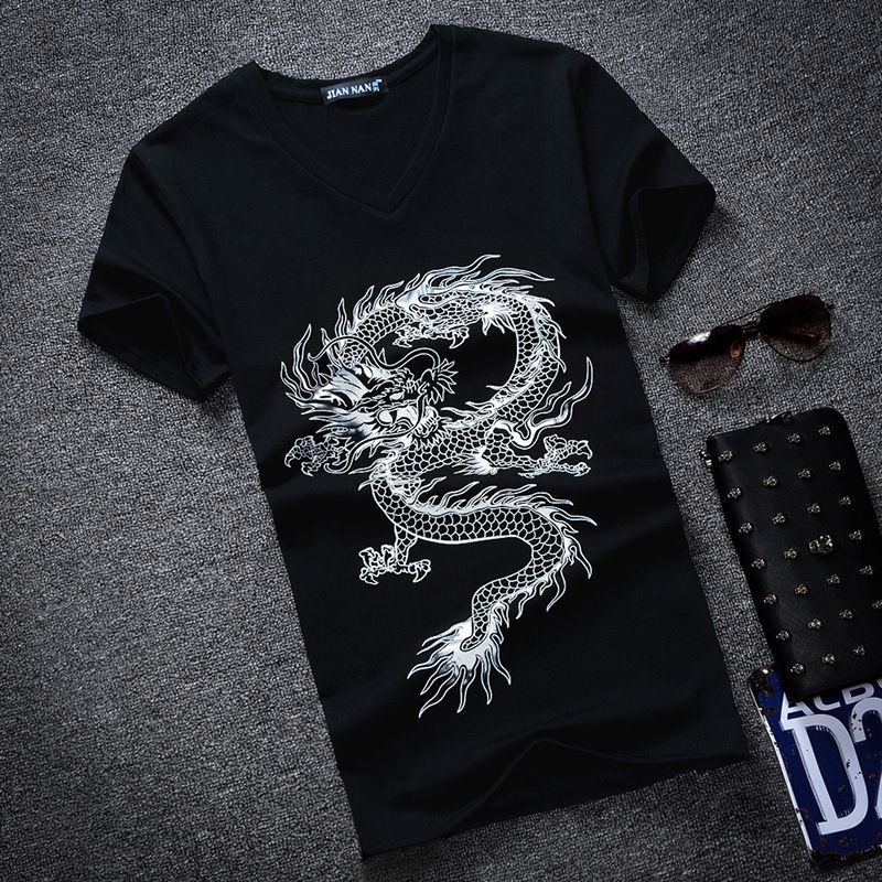 Grosshandel Mode T Shirt Strassen Stil Zadian Tier Drachen Iconic T Shirt Design Mit Tier Dragon Print Cool Nass T Shirt Ideen Speichern Von Fanstars 5 45 Auf De Dhgate Com Dhgate