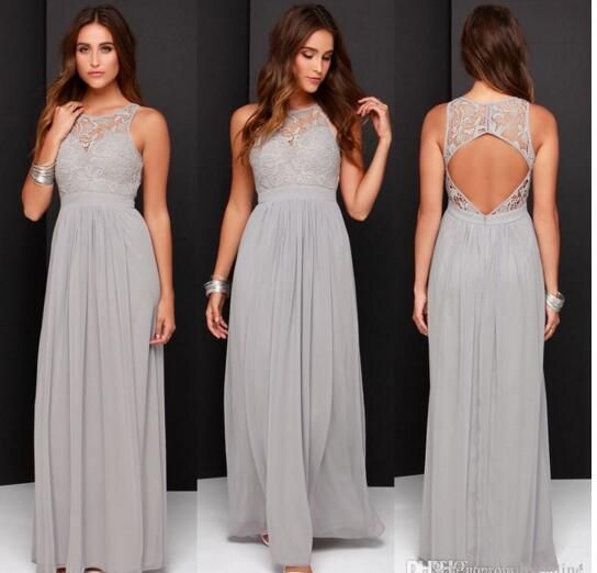 cheap grey prom dresses