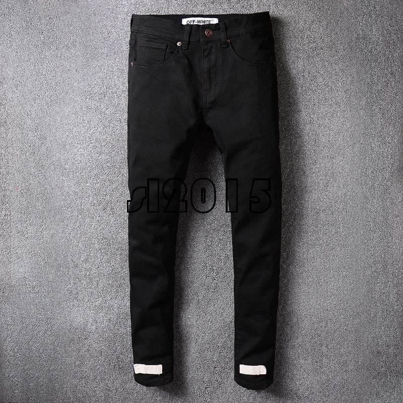 black white jeans