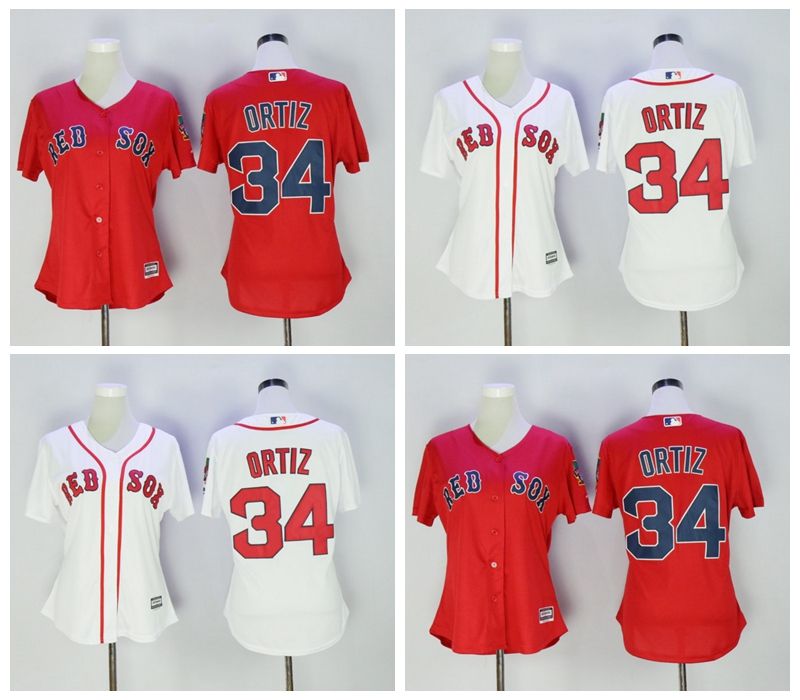 Boston Red Sox Jersey 34 David Ortiz 