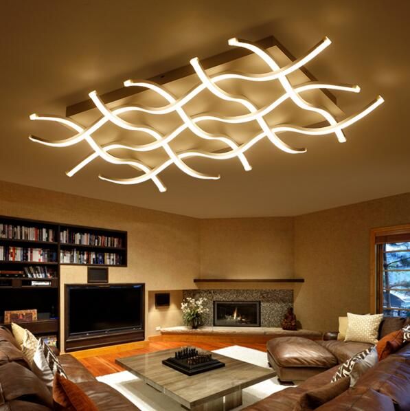 acrylic modern led chandelier lights