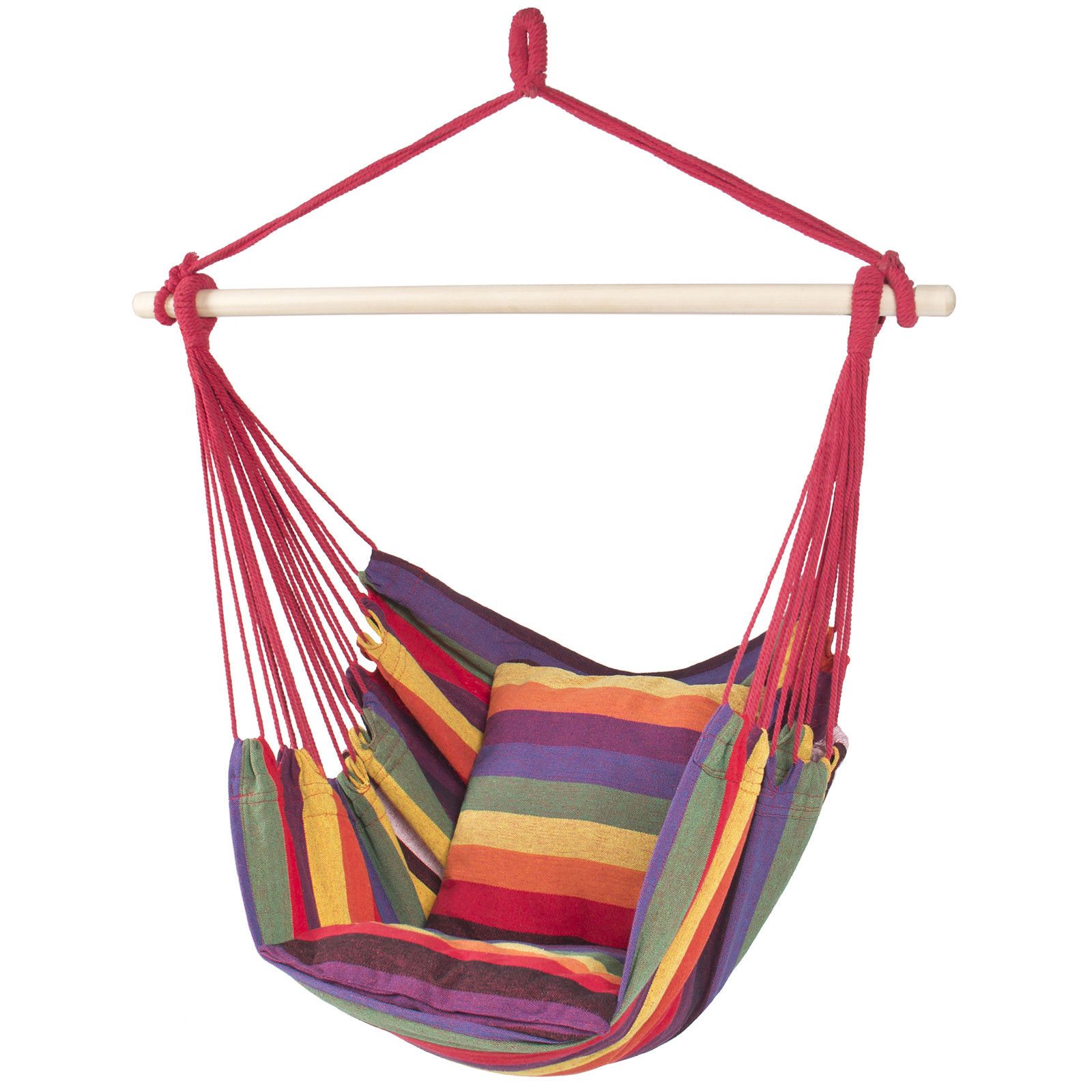 2019 Hammock Hanging Rope Chair Porch Swing Seat Patio