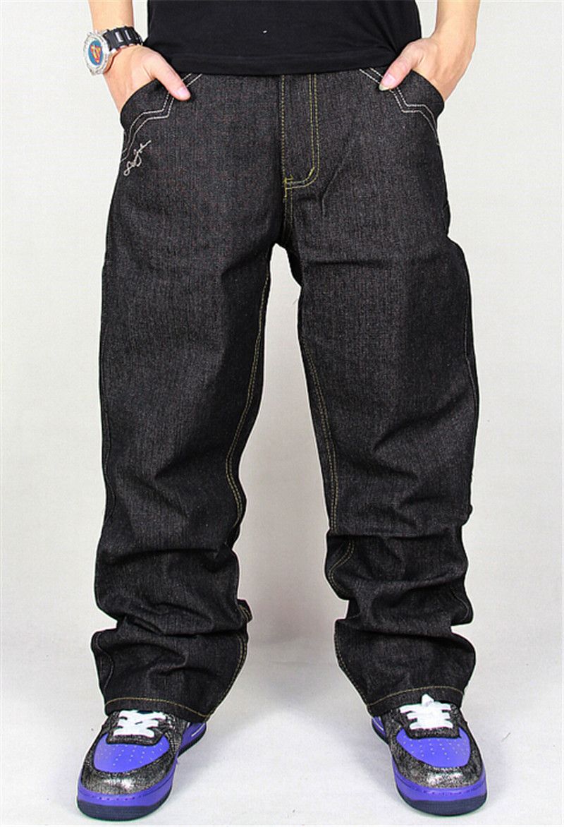 baggy black ripped jeans womens