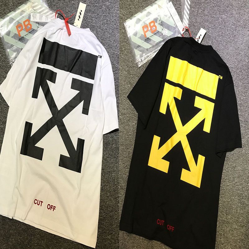 mælk omvendt Tøm skraldespanden Off White T Shirt Men Women High Quality Off White Tees T Shirt Off White  Cotton T Shirt From Socoool, $27.42 | DHgate.Com