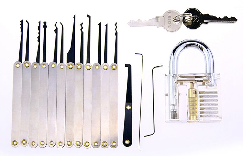 Faguo Combinaci/ón de Seguridad de 4 d/ígitos Candado Redondo Cerradura reiniciable Acero Inoxidable Resistente