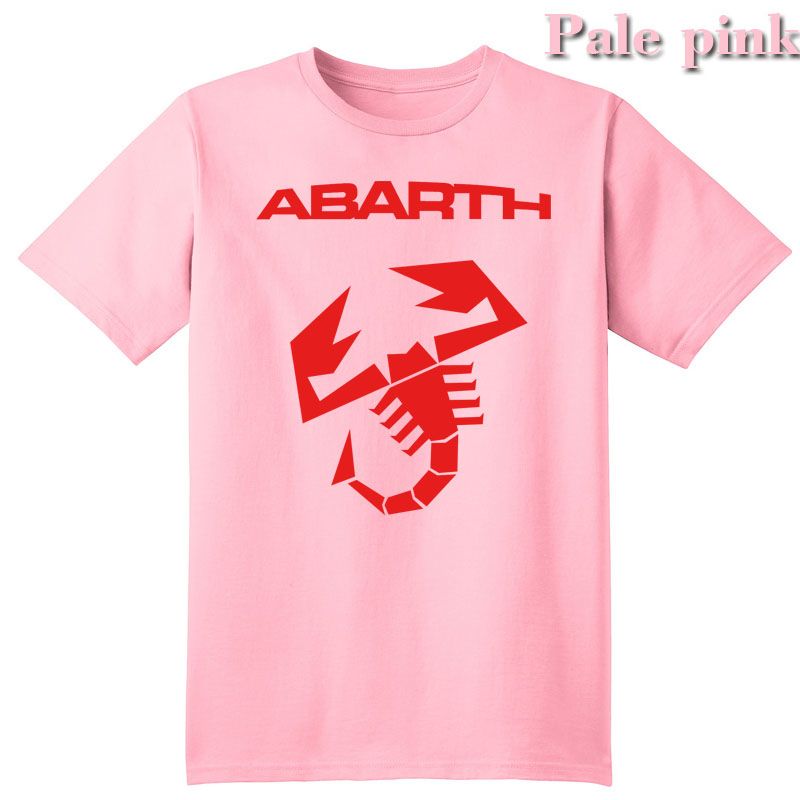 Abarth Scorpione Logo T Shirt Maglietta Di Alta Qualita 100
