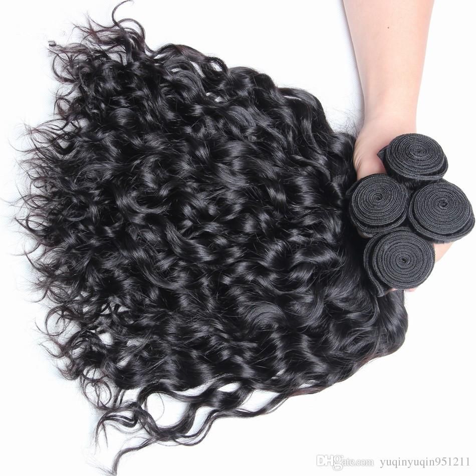 Hair Pineapple Wave Brazilian Deep Wave Virgin Bohemian Human