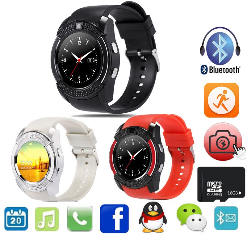v8 smart watch bt notifier