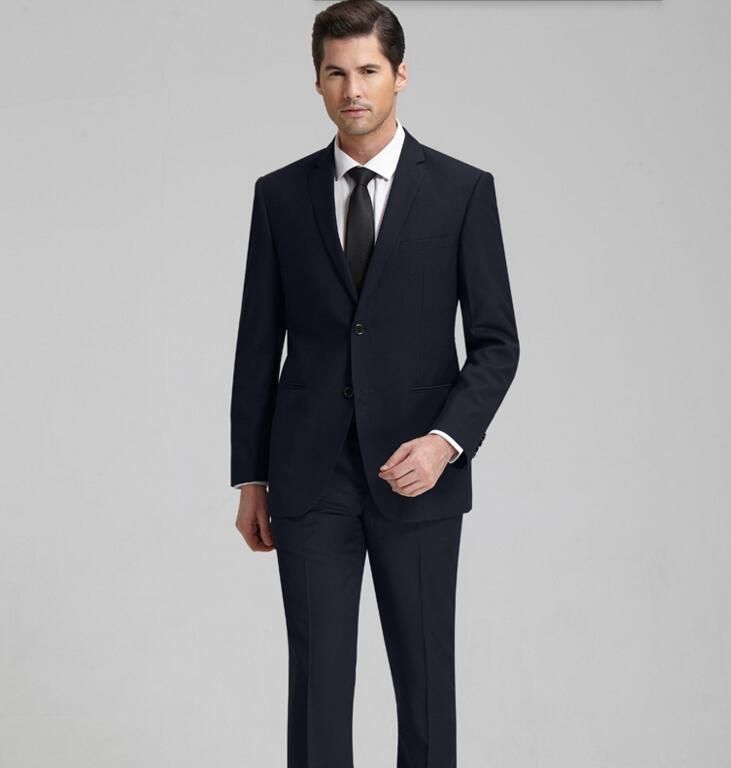 Acquista Abiti Su Misura Gli Uomini Della Moda Da Uomo Smoking Smoking  Abiti Nero Risvolto Abiti Da Sposo Groomsman Smoking Vestito Giacca +  Pantaloni A 89,7 € Dal Antu186 | It.DHgate.Com