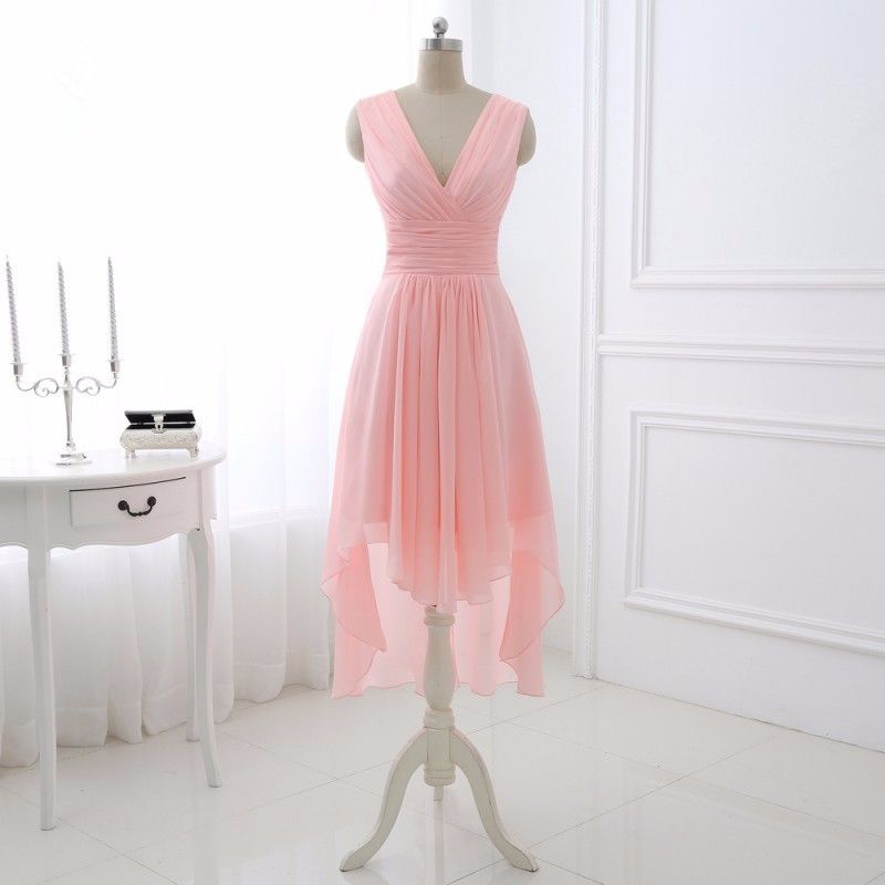 bridesmaid dresses short front long back