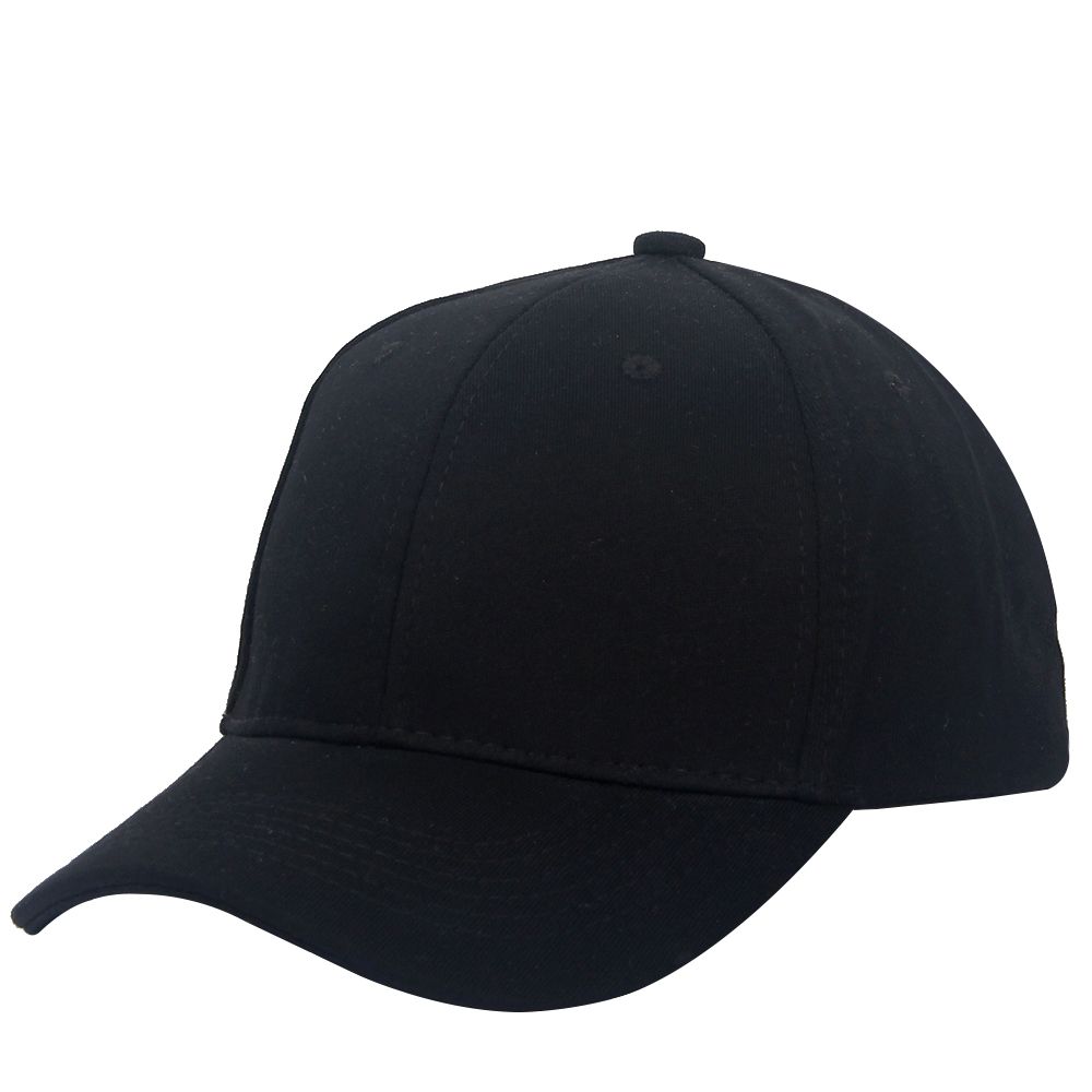 black curved hat