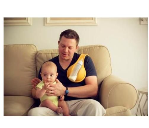 Hands Free Baby Bottle Feeder Holder Better Way Multitask Perfect