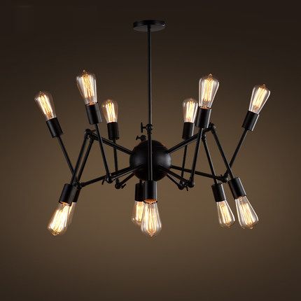 Pendant Light Creative Octopus Extended Chandelier Lamps American